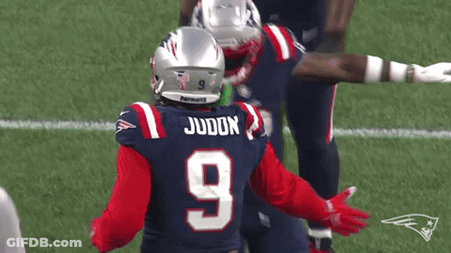 Creative Matthew Judon Handshake GIF