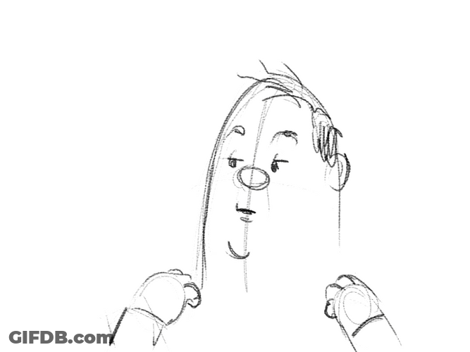 Creative Mindblown Sketch GIF