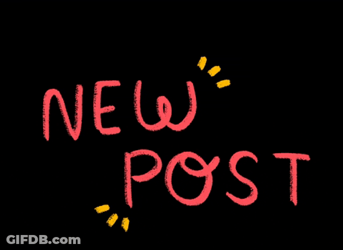 Creative New Post GIF