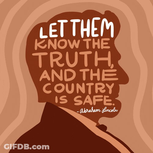 Creative Quote Presidents Day GIF