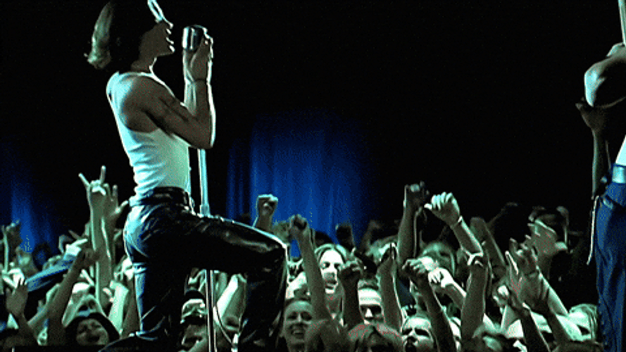 Creed Band Scott Stapp Singing Screaming GIF