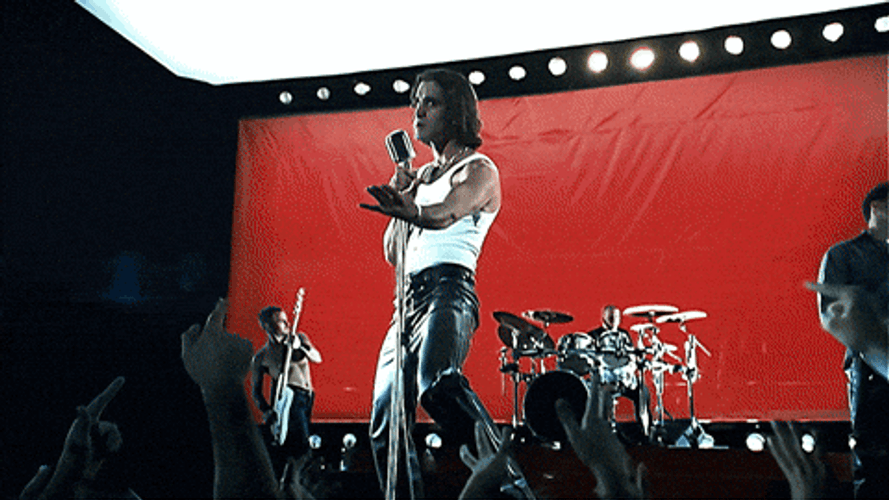 Creed Band Singing With Audience GIF
