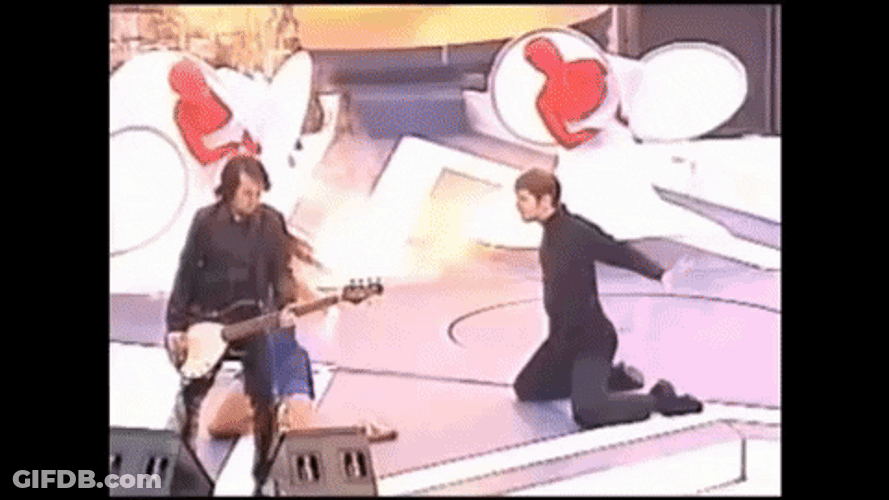 Creed Halftime Show Acrobatic Show GIF