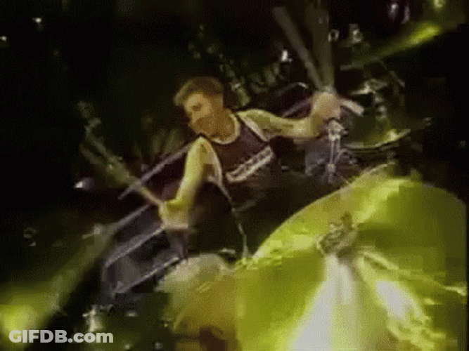 Creed Halftime Show Drummer Speed Drum Playing GIF