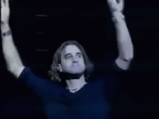Creed Halftime Show Ending Arms In Air GIF