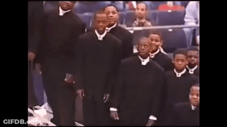 Creed Halftime Show The Background Choir GIF