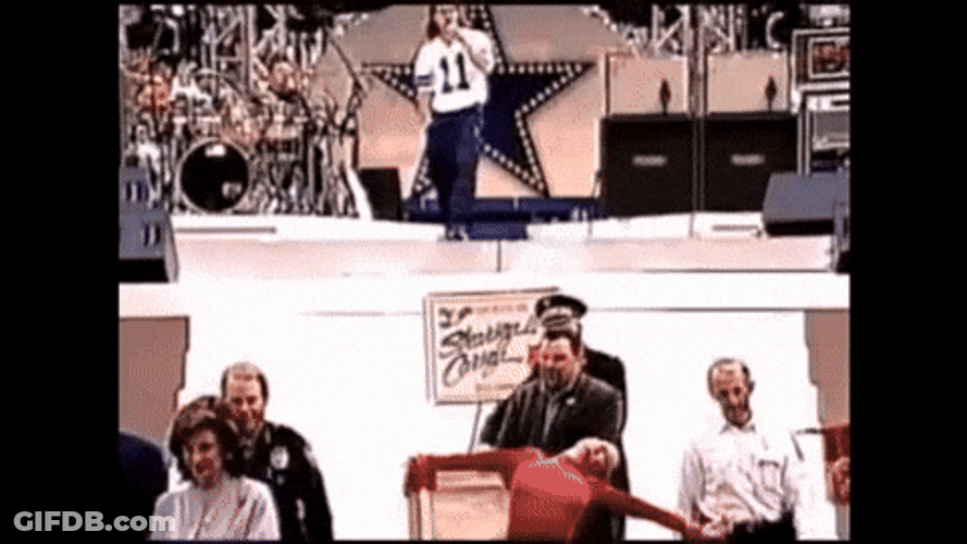 Creed Halftime Show Vocalist Solo GIF