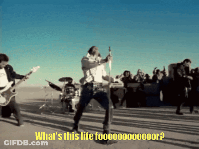 Creed Halftime Show What's This Life For GIF