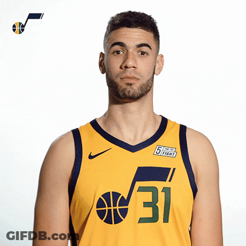 Creeped Out Blinking Guy Georges Niang GIF