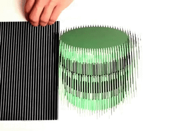 Creeper Optical Illusion GIF
