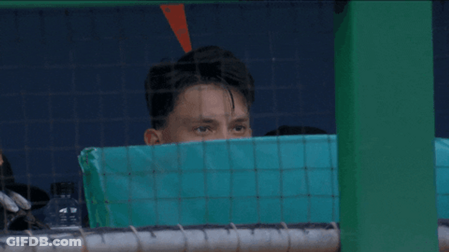 Creepin By The Bench GIF