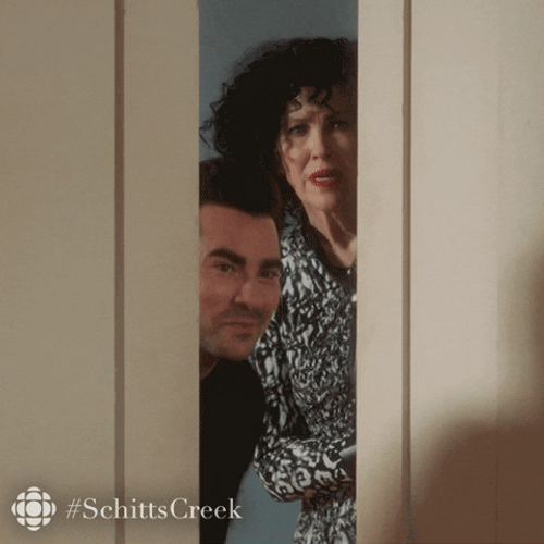 Creepin Dan Levy Schitts Creek GIF