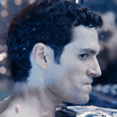 Creepin Superman Side Eye GIF