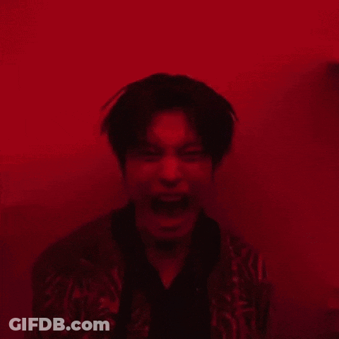 Creepy Baby Screaming In Trash GIF