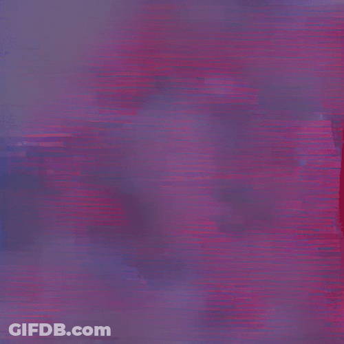 Creepy Circus Night Glitch GIF
