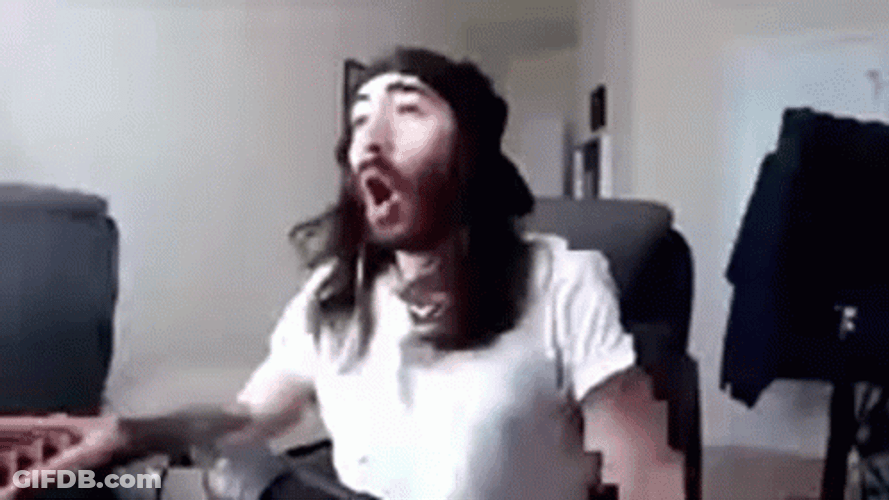 Creepy Cr1TiKaL Cheering Wooo GIF