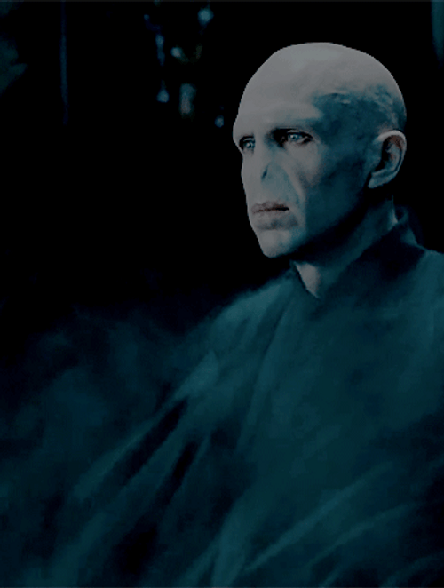Creepy Dark Lord Voldemort GIF