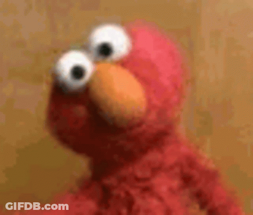 Creepy Elmo GIF