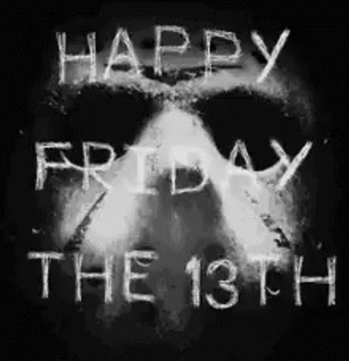 Creepy Faceless Head On Friday 13Th GIF