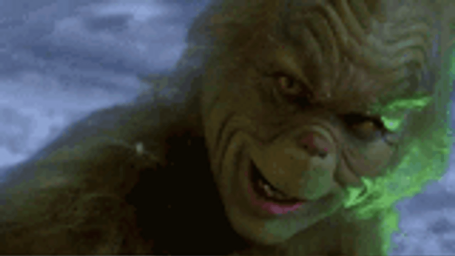 Creepy Grinch Meme Plot Steal Christmas GIF