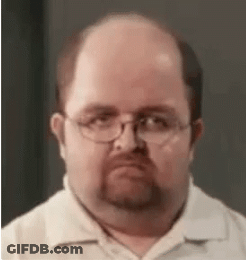 Creepy Guy Awkward Smile GIF