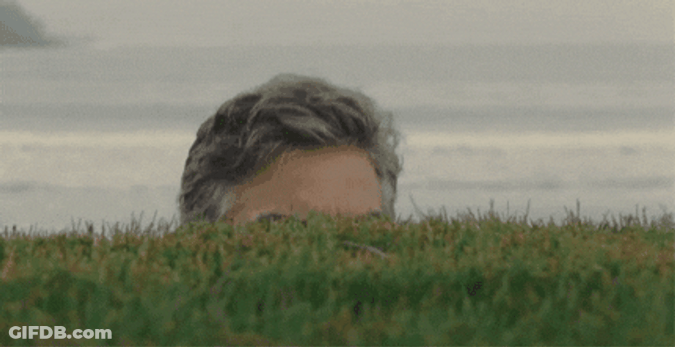Creepy Guy Clooney Is Watching GIF