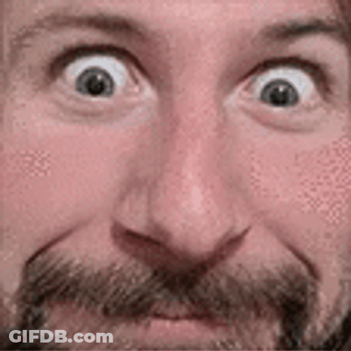 Creepy Guy Grinning GIF