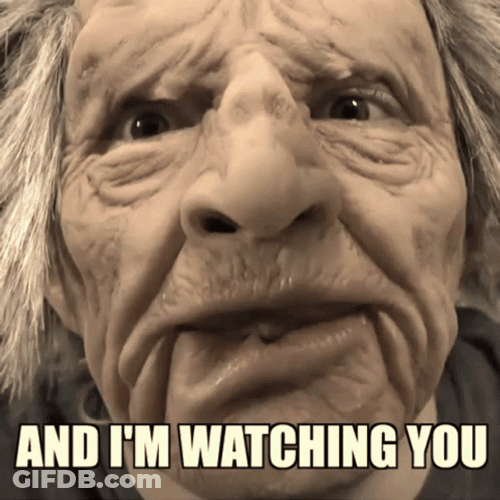 Creepy Guy Im Watching You GIF