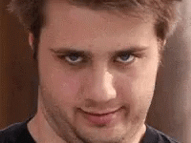 Creepy Man Stare GIF