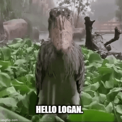 Creepy Man With Mask Says Hello Logan GIF