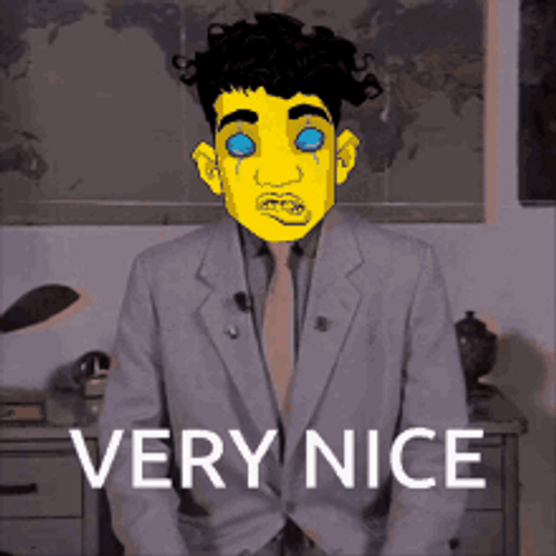 Creepy Office Guy Very Nice GIF