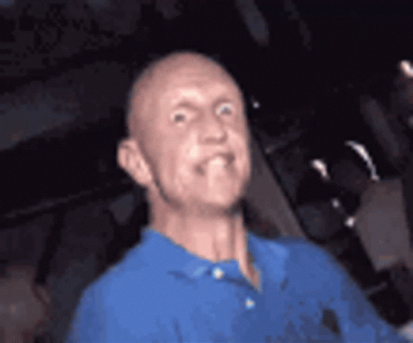 Creepy Pierluigi Collina Rave Dance GIF
