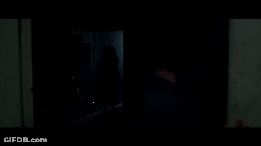 Creepy Room Lights Out Switch Off GIF