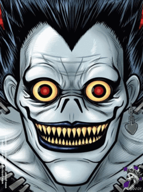 Creepy Ryuk Death Note GIF