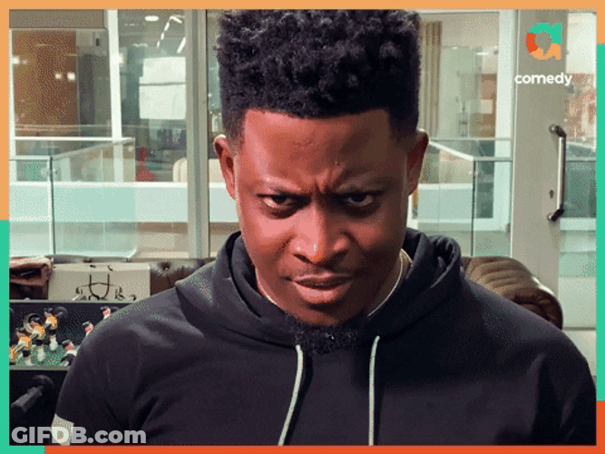 Creepy Smile Black Guy GIF