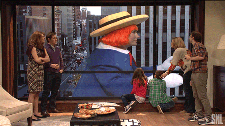Creepy Smile Getting Interview SNL GIF