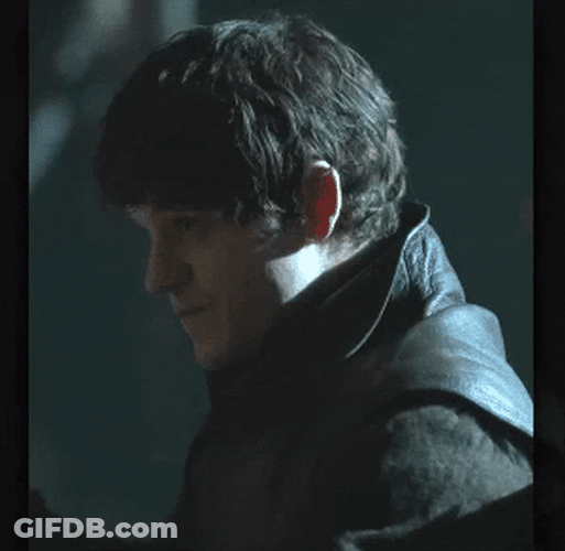 Creepy Smile Ramsay Bolton GOT GIF