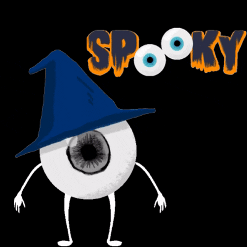 Creepy Spooky Eyeball GIF