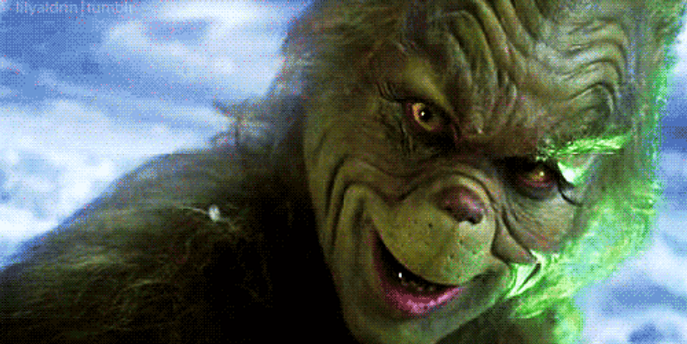 Creepy The Grinch GIF