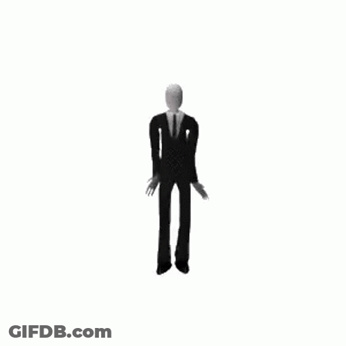 Creepypasta Dancing Slenderman GIF