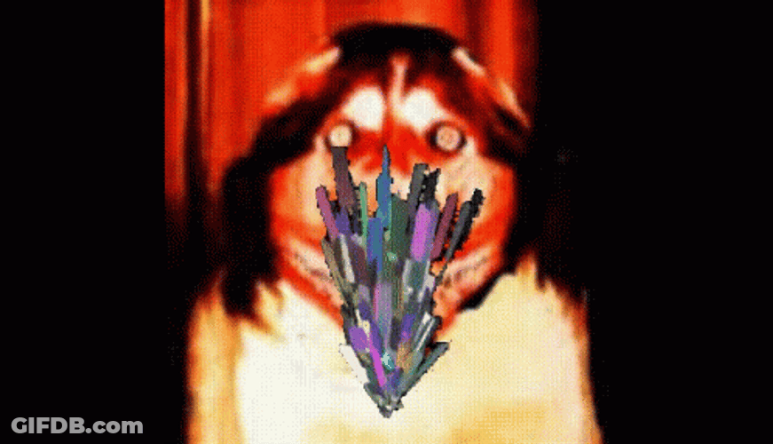 Creepypasta Super Wide Smile GIF