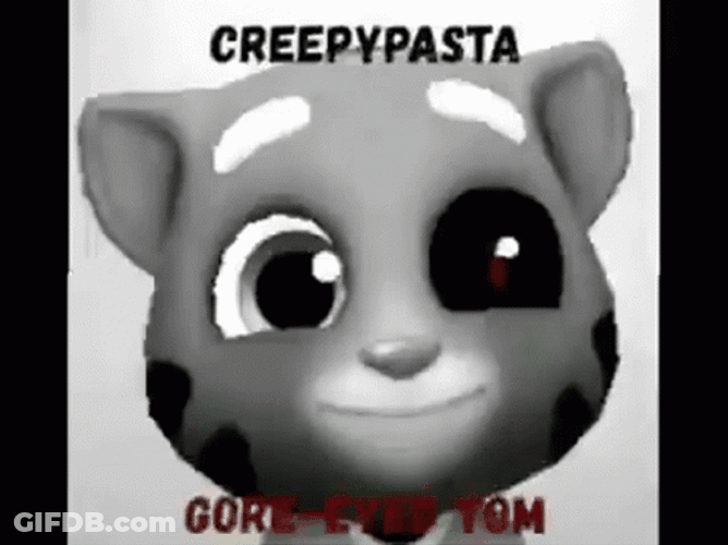 Creepypasta Talking Tom And Friends Version GIF