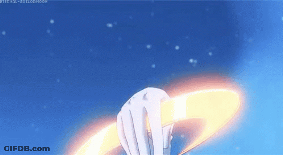 Cresent Boomerang Sailor Moon GIF