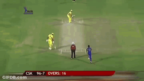 Cricket Players Hugging With Number 81 GIF