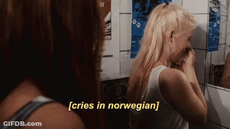 Cries In Norwegian Norway Skam GIF