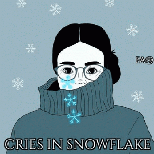 Cries In Snowflake GIF