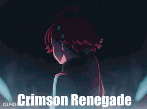 Crimson Renegade Robot GIF