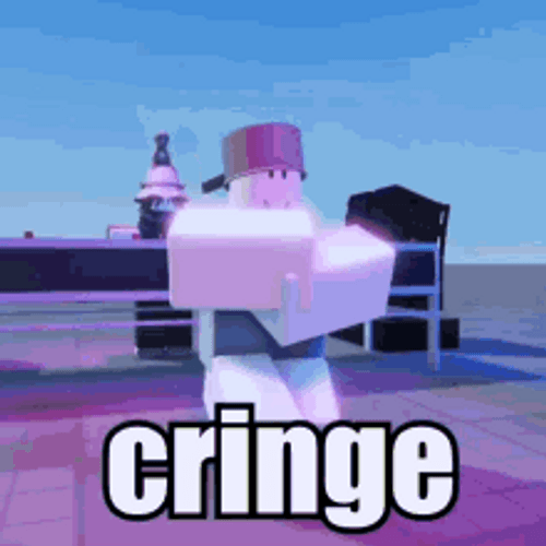 Cringe Dance Roblox Video Game GIF