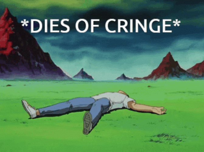 Cringe Death YuYu Hakusho GIF