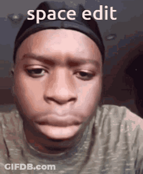 Cringe Space Edit GIF